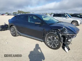 2024 Kia EV6 Light Long Range with VIN KNDC34LA3R5218238, listed as a Copart auction lot 86973164 with 601 mi miles and Salvage Title. Bid and sale history available at carsss.com. Image 4.