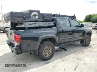 2022 Toyota Tacoma SR with VIN 3TMCZ5AN7NM477331, listed as a Copart auction lot 59991105 with 40,057 mi miles and Salvage title. Bid and sale history available at DreamBid. Image 3.