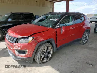 2020 Jeep Compass Limited с VIN 3C4NJDCB0LT123988, выставлен на аукционе Copart как лот 60930075 с пробегом 71 153 миль миль и Списание • Salvage title. История ставок и продаж доступна на DreamBid. Изображение 1.