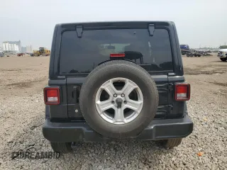2019 Jeep Wrangler Unlimited Sport S z VIN 1C4HJXDN3KW636412, wystawiony jako Copart lot #60407455 z przebiegiem 53 836 mil mil oraz Szkoda całkowita • Salvage title. Historia ofert i sprzedaży dostępna na DreamBid. Obrazek 6.