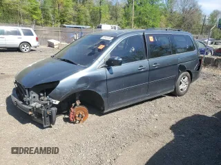 2006 Honda Odyssey EX with VIN 5FNRL38416B417578, listed as a Copart auction lot 53649135 with 0 mi miles and Salvage Title. Bid and sale history available at carsss.com. Image 1.