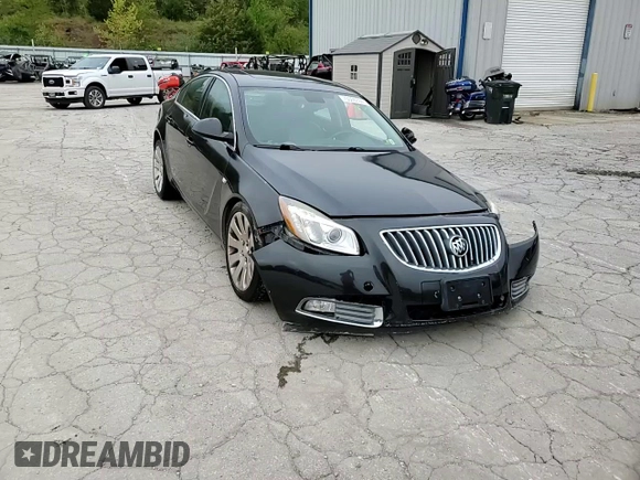 2011 Buick Regal CXL Turbo TO7 with VIN W04G15GV4B1056394, listed as a Copart auction lot 73506094 with 118,334 mi miles and Salvage Title. Bid and sale history available at carsss.com. Image 11.