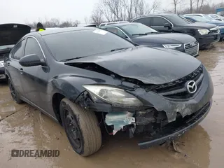 2013 Mazda 6 i Sport with VIN 1YVHZ8BH3D5M16802, listed as a IAAI auction lot 41668897 with 102,082 mi miles. Bid and sale history available at carsss.com. Image 1.
