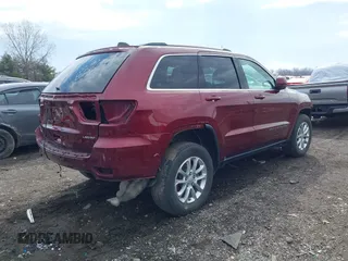 2021 Jeep Grand Cherokee Laredo E z VIN 1C4RJFAG7MC534037, wystawiony jako IAAI lot #41598511 z przebiegiem 55 107 mil mil oraz . Historia ofert i sprzedaży dostępna na DreamBid. Obrazek 4.
