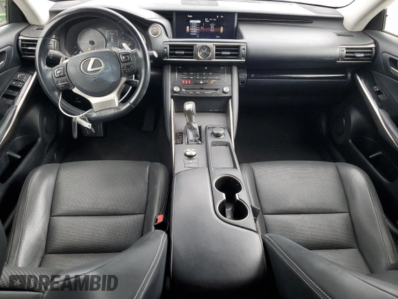 2017 Lexus IS with VIN JTHBA1D27H5054352, listed as a Copart auction lot 54737955 with 71,141 mi miles and Salvage Title. Bid and sale history available at carsss.com. Image 8.