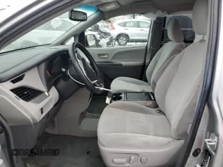 2017 Toyota Sienna LE with VIN 5TDJZ3DC5HS173988, listed as a Copart auction lot 46996375 with 67,971 mi miles and Salvage Title. Bid and sale history available at carsss.com. Image 7.