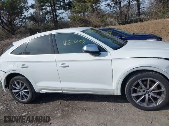 2023 Audi SQ5 Sportback Premium with VIN WA114AFY4P2058990, listed as a IAAI auction lot 41863958 with 55,000 mi miles and . Bid and sale history available at DreamBid. Image 13.