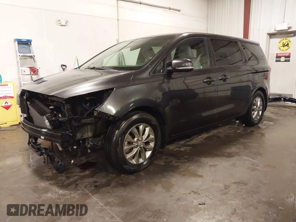 2020 Kia Sedona LX with VIN KNDMB5C17L6581477, listed as a IAAI auction lot 41705127 with 40,979 mi miles. Bid and sale history available at carsss.com. Image 21.