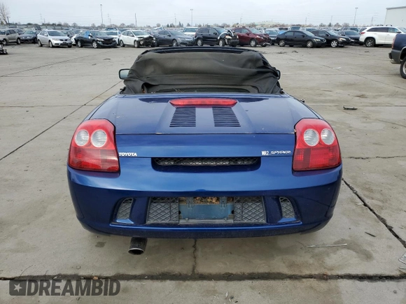 2003 Toyota MR2 z VIN JTDFR320530065705, wystawiony jako Copart lot #86298474 z przebiegiem 103 268 mil mil oraz Szkoda całkowita • Salvage title. Historia ofert i sprzedaży dostępna na DreamBid. Obrazek 6.