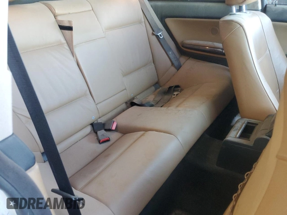 2006 BMW 3 Series 325Ci with VIN WBABD33456PL09635, listed as a Copart auction lot 42366765 with 126,083 mi miles and Salvage Title. Bid and sale history available at carsss.com. Image 10.