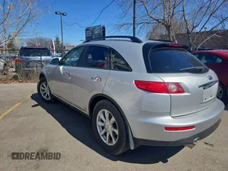 2006 Infiniti FX z VIN JNRAS08W96X206490, wystawiony jako Copart lot #51626615 z przebiegiem 132 711 mil mil oraz Czysty tytuł • Clean title. Historia ofert i sprzedaży dostępna na DreamBid. Obrazek 3.