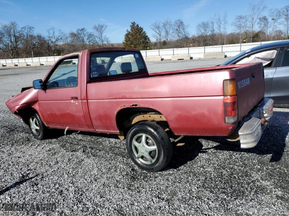 1991 Nissan Trucks 2WD XE with VIN 1N6SD11S9MC403446, listed as a Copart auction lot 45448575 with 248,445 mi miles and Salvage Title. Bid and sale history available at carsss.com. Image 2.