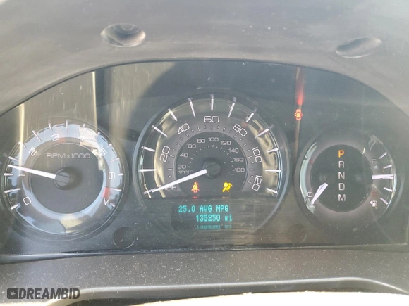 2011 Mercury Milan Premier with VIN 3MEHM0JG5BR605118, listed as a Copart auction lot 81288794 with 135,250 mi miles and Salvage Title. Bid and sale history available at carsss.com. Image 9.