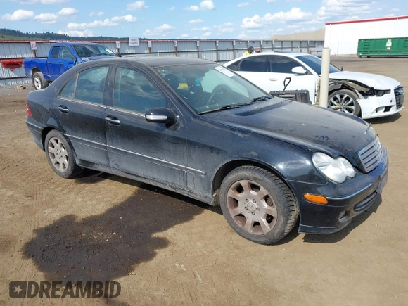 2005 Mercedes-Benz C 240 with VIN WDBRF81J45F691127, listed as a IAAI auction lot 42493389 with 238,706 mi miles and . Bid and sale history available at DreamBid. Image 1.