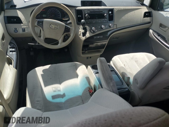 2011 Toyota Sienna LE AAS with VIN 5TDKK3DC9BS100400, listed as a Copart auction lot 62060125 with 210,274 mi miles and Salvage title. Bid and sale history available at DreamBid. Image 8.