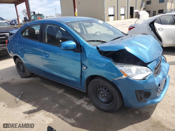 2020 Mitsubishi Mirage G4 ES with VIN ML32F3FJ6LHF01088, listed as a Copart auction lot 47955965 with 116,074 mi miles and Clean Title. Bid and sale history available at carsss.com. Image 4.