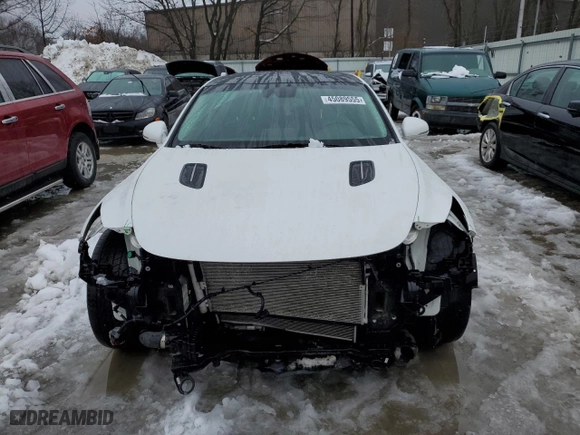 2018 Kia Stinger Premium with VIN KNAE25LA2J6015578, listed as a Copart auction lot 45089555 with 80,801 mi miles and Salvage Title. Bid and sale history available at carsss.com. Image 5.