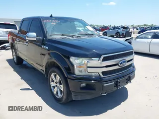 2018 Ford F-150 XL with VIN 1FTEW1E56JFC07621, listed as a IAAI auction lot 42341534 with 93,932 mi miles and . Bid and sale history available at DreamBid. Image 1.