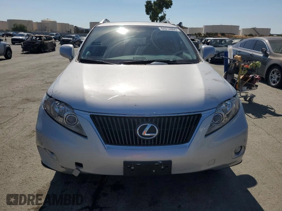 2011 Lexus RX 350 with VIN JTJBK1BA2B2012704, listed as a Copart auction lot 64212805 with 99,079 mi miles and Salvage title. Bid and sale history available at DreamBid. Image 5.