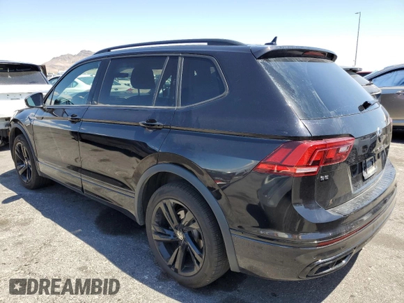 2024 Volkswagen Tiguan SE R-Line Black с VIN 3VV8B7AX6RM170005, выставлен на аукционе Copart как лот 55438145 с пробегом 14 149 миль миль и Списание • Salvage title. История ставок и продаж доступна на DreamBid. Изображение 2.
