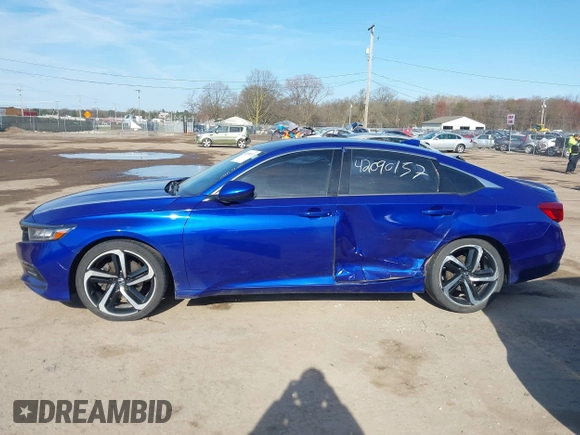 2019 Honda Accord Sport with VIN 1HGCV1F37KA032688, listed as a IAAI auction lot 42090157 with 117,762 mi miles and . Bid and sale history available at DreamBid. Image 14.