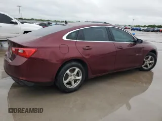 2016 Chevrolet Malibu LS with VIN 1G1ZB5ST9GF207041, listed as a Copart auction lot 52031895 with 144,555 mi miles and Clean Title. Bid and sale history available at DreamBid. Image 3.