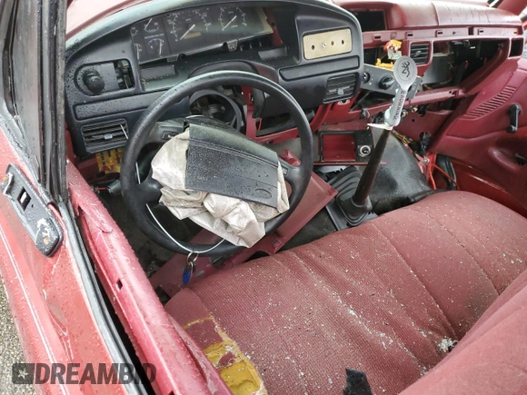 1996 Ford F-150 Special with VIN 1FTEF15Y7TLA96494, listed as a Copart auction lot 84080624 with 0 mi miles and Salvage Title. Bid and sale history available at carsss.com. Image 8.