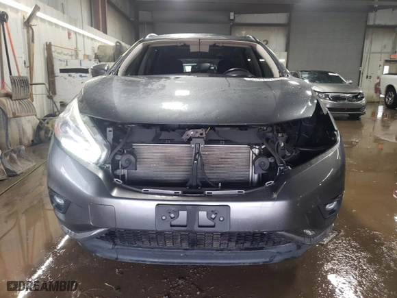 2017 Nissan Murano SL with VIN 5N1AZ2MH8HN151846, listed as a Copart auction lot 51273785 with 93,768 mi miles and Salvage Title. Bid and sale history available at carsss.com. Image 5.