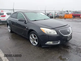 2011 Buick Regal CXL RL6 with VIN W04GU5GC6B1014315, listed as a IAAI auction lot 41109145 with 184,984 mi miles and . Bid and sale history available at DreamBid. Image 1.
