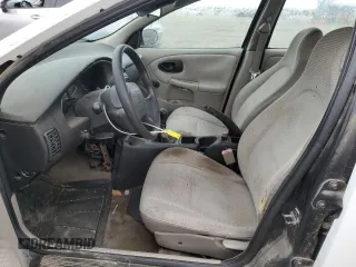 2001 Saturn SL with VIN 1G8ZF52891Z237485, listed as a Copart auction lot 76174574 with 130,525 mi miles and Salvage title. Bid and sale history available at DreamBid. Image 7.