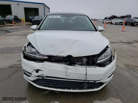 2019 Volkswagen Golf S with VIN 3VWG57AU1KM025058, listed as a Copart auction lot 38925153 with 73,303 mi miles. Bid and sale history available at carsss.com. Image 5.