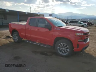 2021 Chevrolet Silverado 1500 RST with VIN 1GCRYEED4MZ147979, listed as a Copart auction lot 74992624 with 31,453 mi miles and Salvage Title. Bid and sale history available at DreamBid. Image 4.