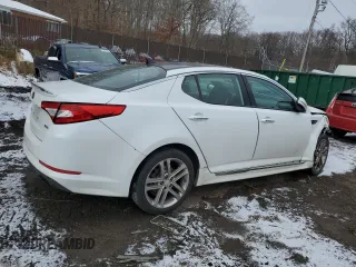 2013 Kia Optima SX with VIN 5XXGR4A63DG144869, listed as a Copart auction lot 86374924 with 187,064 mi miles and Salvage Title. Bid and sale history available at DreamBid. Image 3.