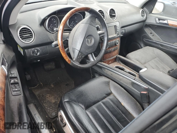 2007 Mercedes-Benz M 350 with VIN 4JGBB86E87A256889, listed as a Copart auction lot 48168195 with Not Provided miles and Clean Title. Bid and sale history available at DreamBid. Image 8.
