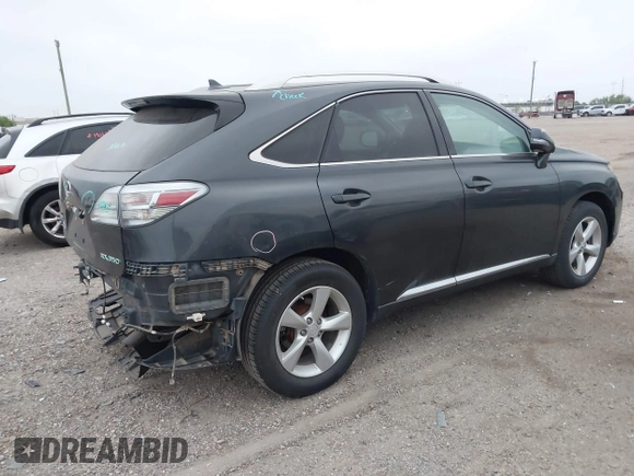 2010 Lexus RX 350 with VIN 2T2BK1BA2AC001474, listed as a IAAI auction lot 41839725 with 171,417 mi miles. Bid and sale history available at carsss.com. Image 4.