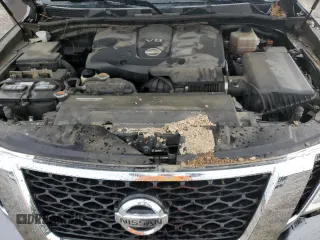 2017 Nissan Armada Platinum with VIN JN8AY2NF8H9300967, listed as a Copart auction lot 55513905 with 120,266 mi miles and Salvage title. Bid and sale history available at DreamBid. Image 12.