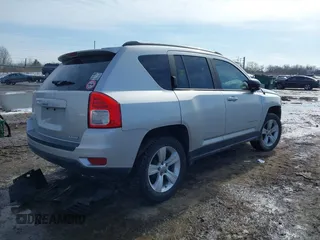 2012 Jeep Compass Sport with VIN 1C4NJCBA3CD601569, listed as a IAAI auction lot 41606565 with 126,630 mi miles. Bid and sale history available at carsss.com. Image 4.