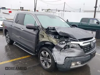 2018 Honda Ridgeline RTL-E with VIN 5FPYK3F7XJB011133, listed as a IAAI auction lot 41562715 with 88,615 mi miles and . Bid and sale history available at DreamBid. Image 1.