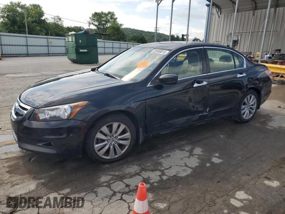 2011 Honda Accord EX-L with VIN 1HGCP3F82BA012737, listed as a Copart auction lot 63999815 with 175,229 mi miles and Salvage title. Bid and sale history available at DreamBid. Image 1.