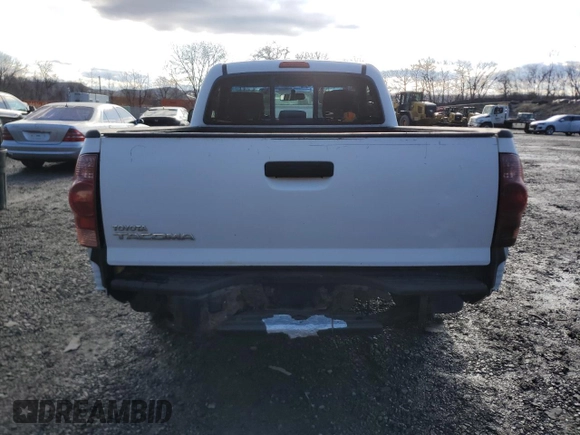 2008 Toyota Tacoma with VIN 5TENX22NX8Z588667, listed as a Copart auction lot 52118625 with 411,109 mi miles and Clean Title. Bid and sale history available at carsss.com. Image 6.