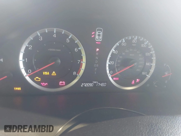 2010 Honda Accord LX with VIN 1HGCP2F30AA175979, listed as a IAAI auction lot 42440439 with 272,090 mi miles and . Bid and sale history available at DreamBid. Image 7.