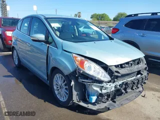 2013 Ford C-Max Hybrid SEL with VIN 1FADP5BUXDL521814, listed as a IAAI auction lot 41944352 with 130,999 mi miles. Bid and sale history available at carsss.com. Image 1.