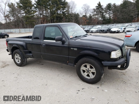 2003 Ford Ranger XL Fleet with VIN 1FTZR15E53PB60958, listed as a Copart auction lot 41567435 with 214,001 mi miles and Clean Title. Bid and sale history available at carsss.com. Image 4.