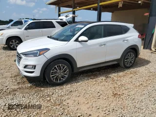 2021 Hyundai Tucson Ultimate with VIN KM8J33AL6MU286954, listed as a Copart auction lot 60061345 with 74,097 mi miles and Salvage title. Bid and sale history available at DreamBid. Image 1.