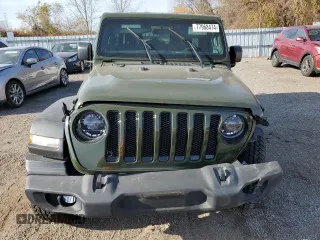 2021 Jeep Wrangler Unlimited Sport Altitude with VIN 1C4HJXDG3MW563434, listed as a Copart auction lot 77968474 with 29,834 mi miles and Salvage Title. Bid and sale history available at carsss.com. Image 5.