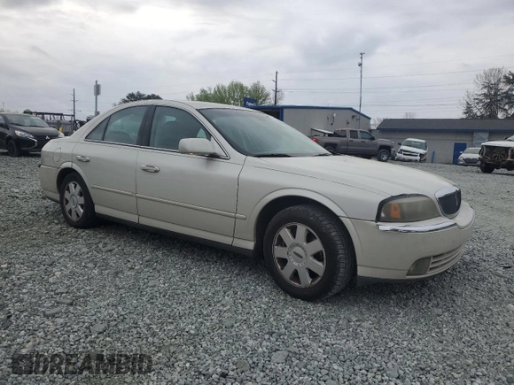 2005 Lincoln LS w/Luxury Pkg with VIN 1LNHM86S95Y644714, listed as a Copart auction lot 51624325 with 222,776 mi miles and Salvage Title. Bid and sale history available at carsss.com. Image 4.