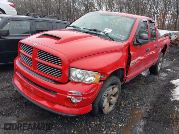 2004 Dodge 1500 SLT with VIN 1D7HU18D84J278106, listed as a IAAI auction lot 41529769 with Not Provided miles and . Bid and sale history available at DreamBid. Image 2.