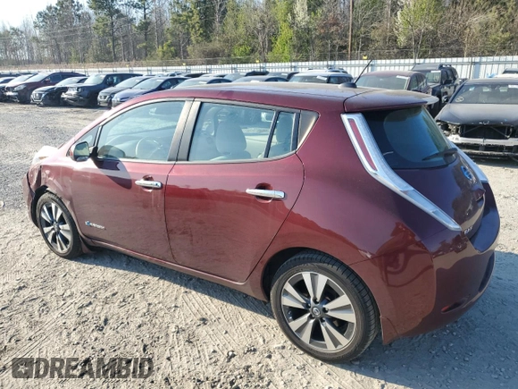 2016 Nissan LEAF SV with VIN 1N4BZ0CP8GC304599, listed as a Copart auction lot 50728855 with 48,410 mi miles and Salvage Title. Bid and sale history available at carsss.com. Image 2.