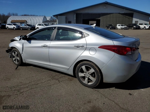 2012 Hyundai Elantra GLS PZEV with VIN 5NPDH4AE2CH077987, listed as a Copart auction lot 47399855 with 125,772 mi miles and Salvage Title. Bid and sale history available at carsss.com. Image 2.