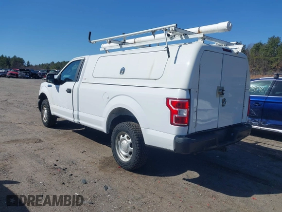 2018 Ford F-150 XL with VIN 1FTMF1EB1JKF31147, listed as a IAAI auction lot 41835268 with 94,337 mi miles. Bid and sale history available at carsss.com. Image 3.